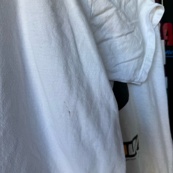 SUPREME RARE MOTION LOGO XL MENS GRAPHIC TEE SHIRT HYPE STREETWEAR WHITE RED - Picture 6 of 10